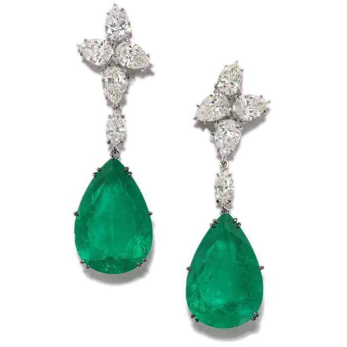 3025318 Emerald Earrings PES