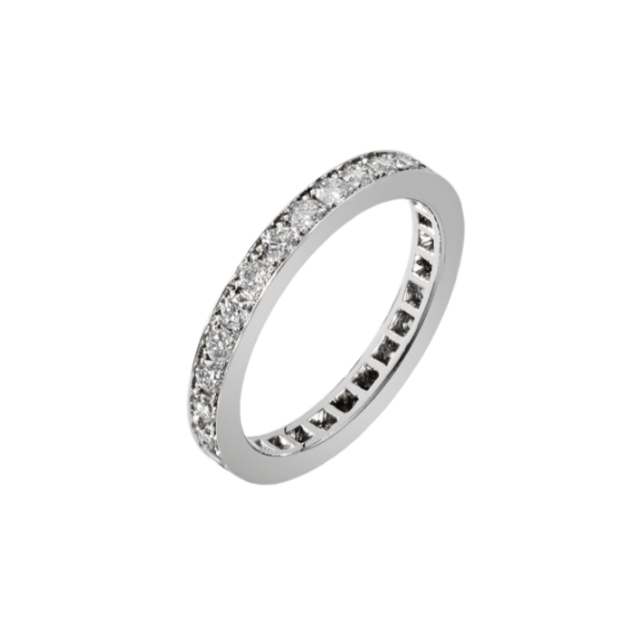 Channel Set Eternity Band