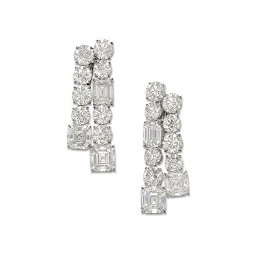 Important Diamond Earrings 3023654 EMC ii