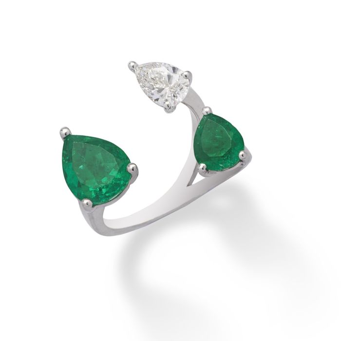 3022110 Emerald Ring PES Triple i
