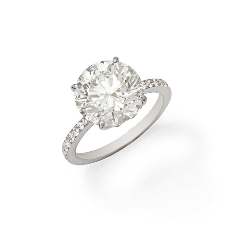 Round Brilliant Diamond Engagement Ring - Jahan Jewellery