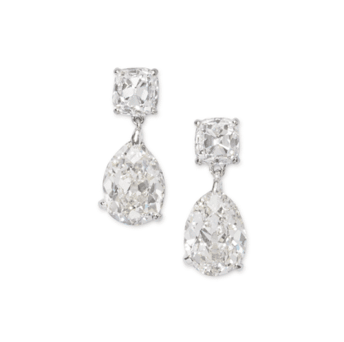 Diamond earrings by jahan jewellery
