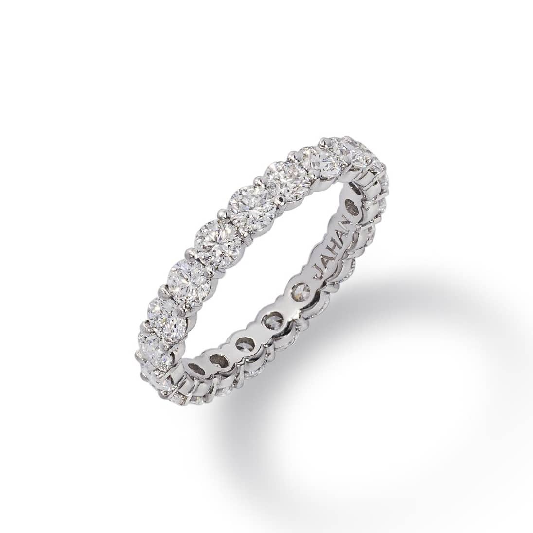 Round Brilliant Cut Diamond Eternity Band - Jahan Jewellery