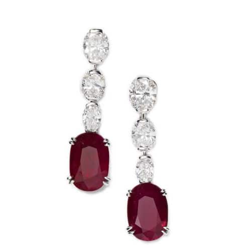 3022267 ruby and diamond earrings