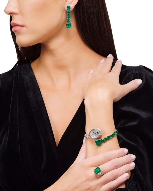 Cleo watch by Jahan Emerald and Diamond